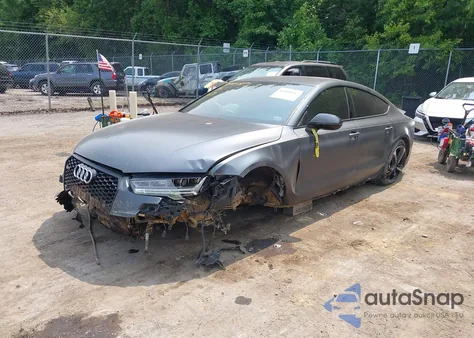 2018 Audi Rs 7 4.0T z USA, uszkodzony, nr VIN WUAWAAFC2JN900369